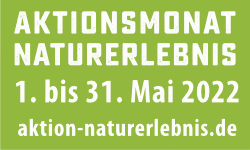 Aktionsmonat Naturerlebnis Mai 2022 Logo